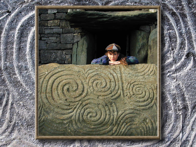 Just Before a Proposal at Newgrange...