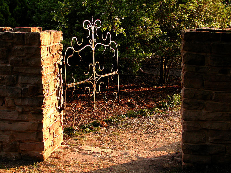 Scarby Rose Garden Gate...