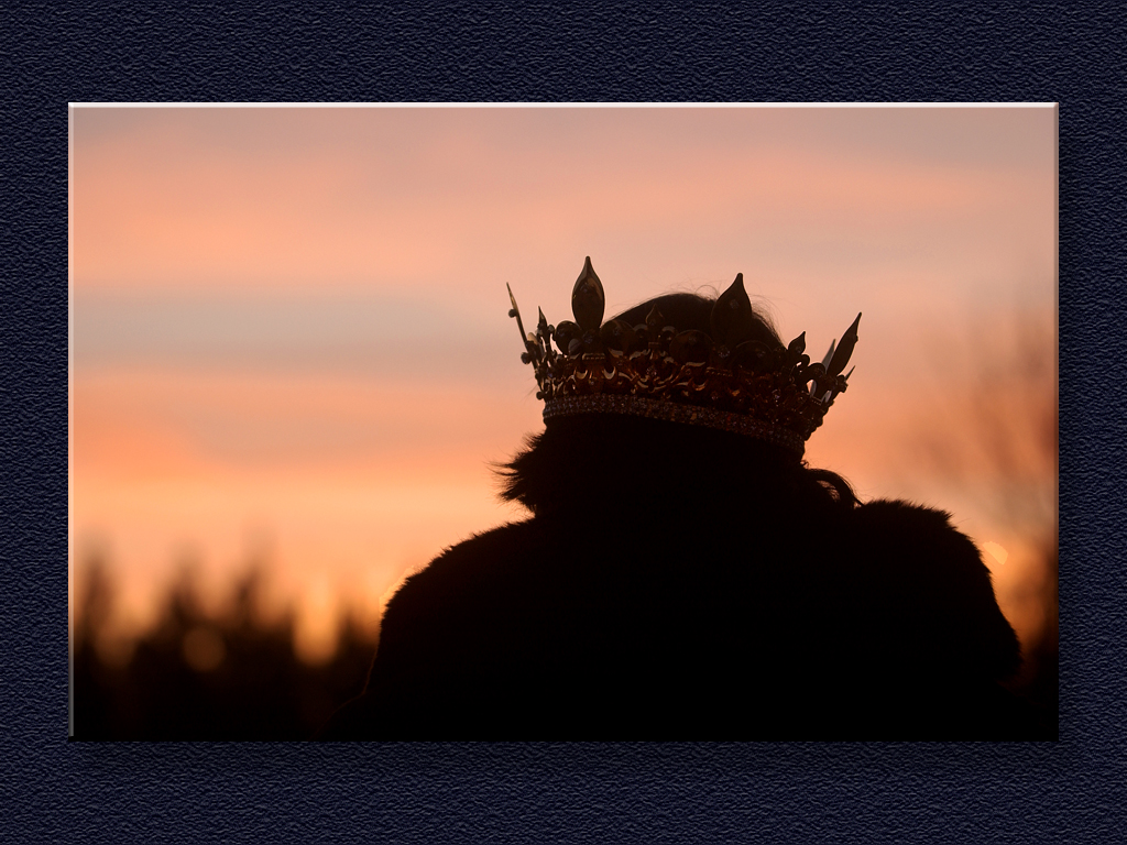 King At Dusk...