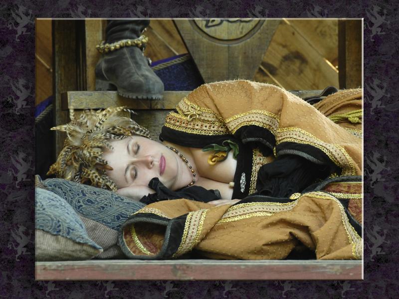 Lady Dorsett Takes a Nap...