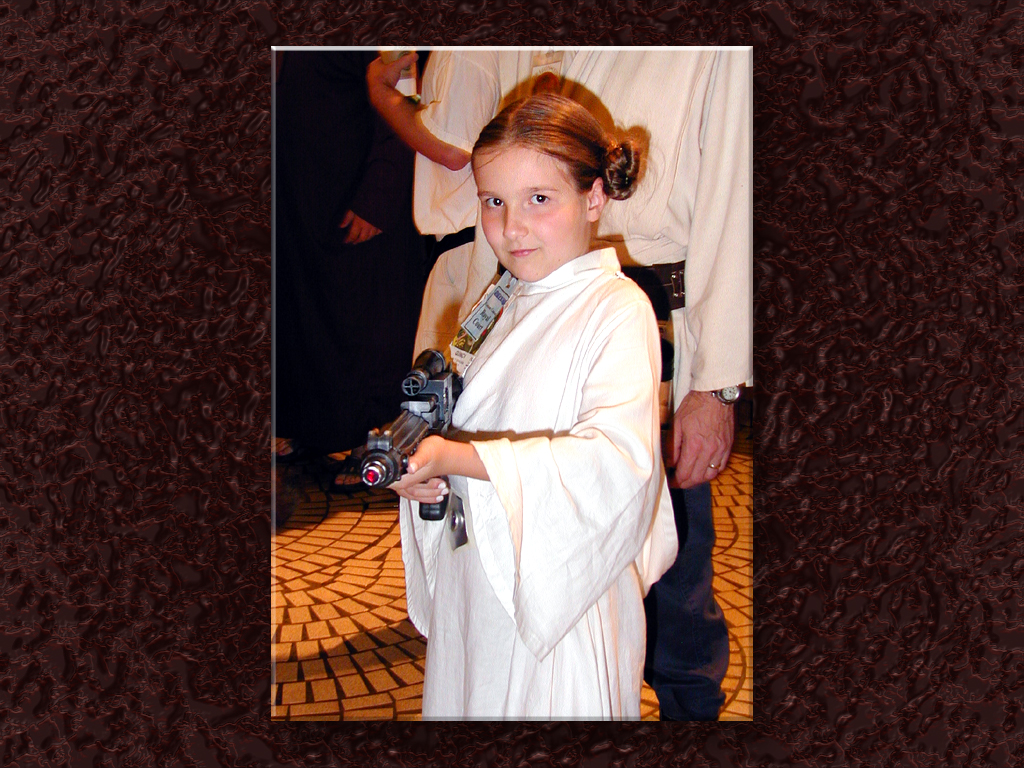 Young Leia...