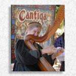 Martha of Cantiga Shows Off the Strings...