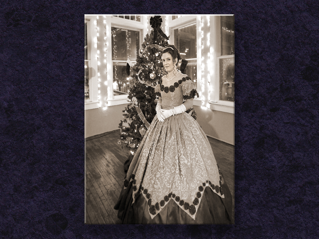 Sepia at Waxahachie Dickens Ball...