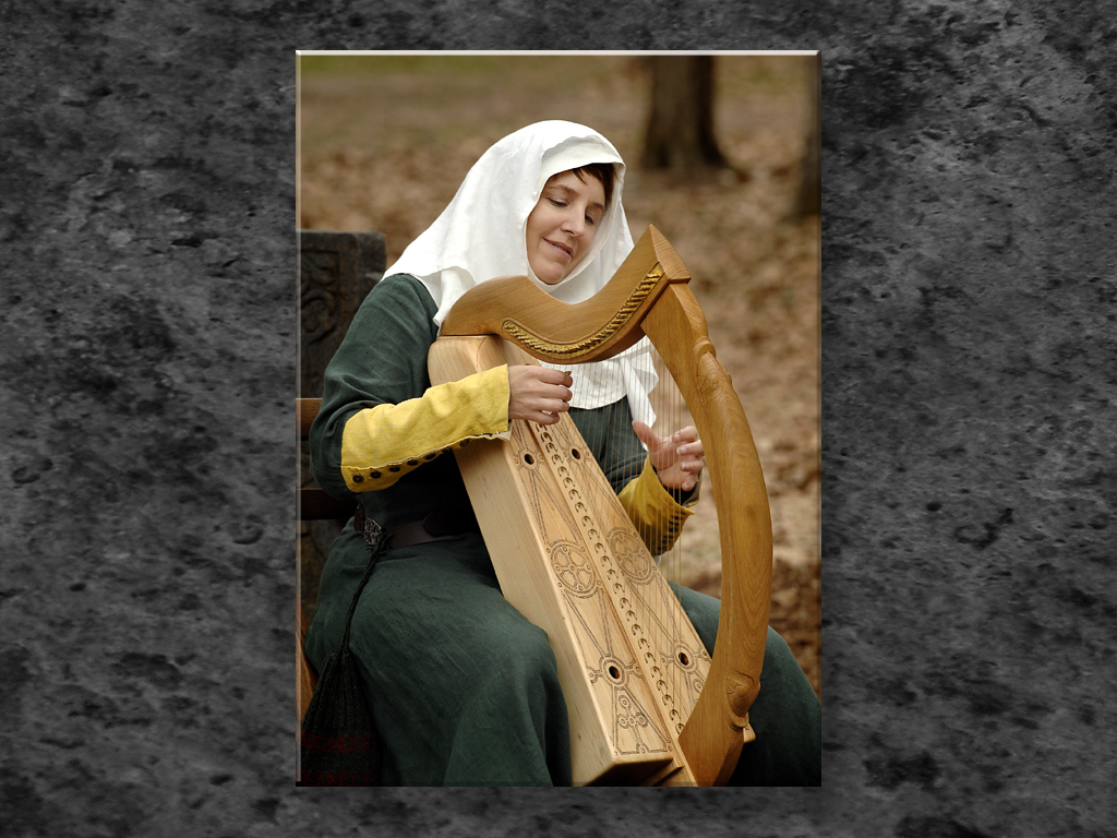 Lovely Harpist...