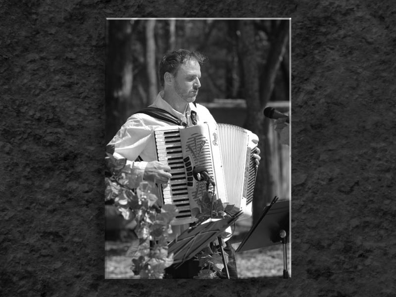 David Arkenstone's Accordion Player...