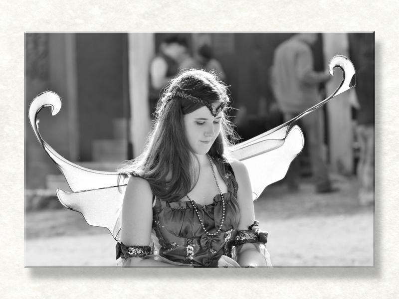 Faerie In Black and White...