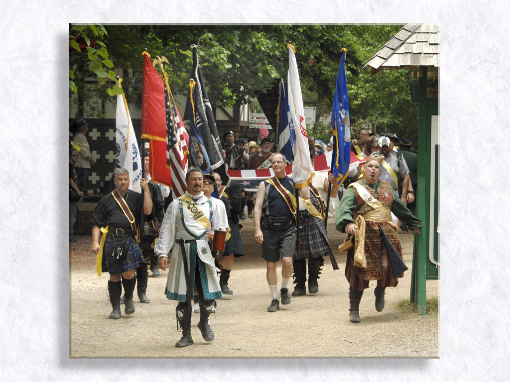 Memorial Parade Enroute...