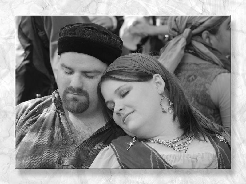 B & K Napping in B&W...