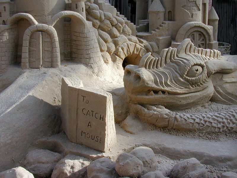 Sand Castle Close Up...