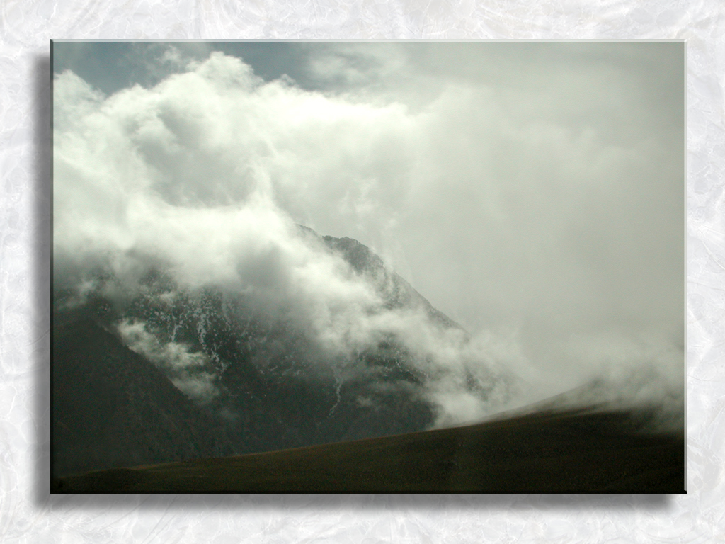 Mountain and Clouds In Colorado...