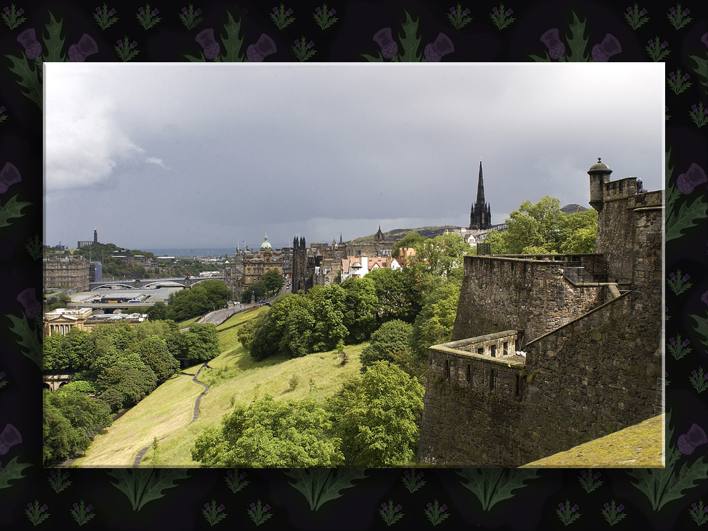 Over the Edge of Edinburgh...