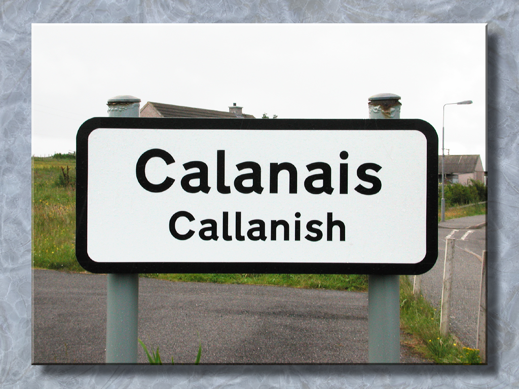 Calanais Sign...