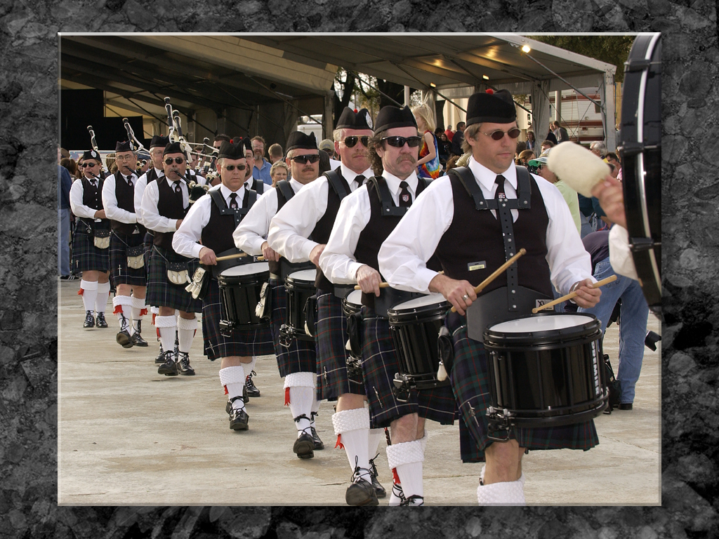 Caledonian Drumming...