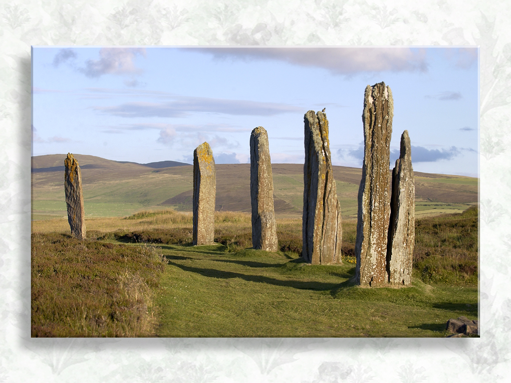 Brodgar Near Sunset...