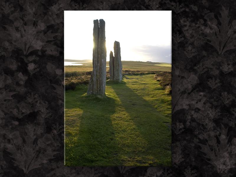 Brodgar Up Sun...