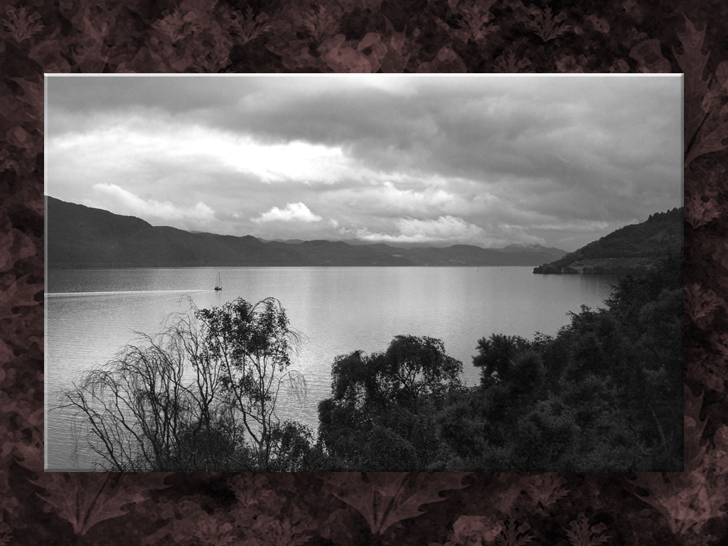 Loch Ness in B&W...