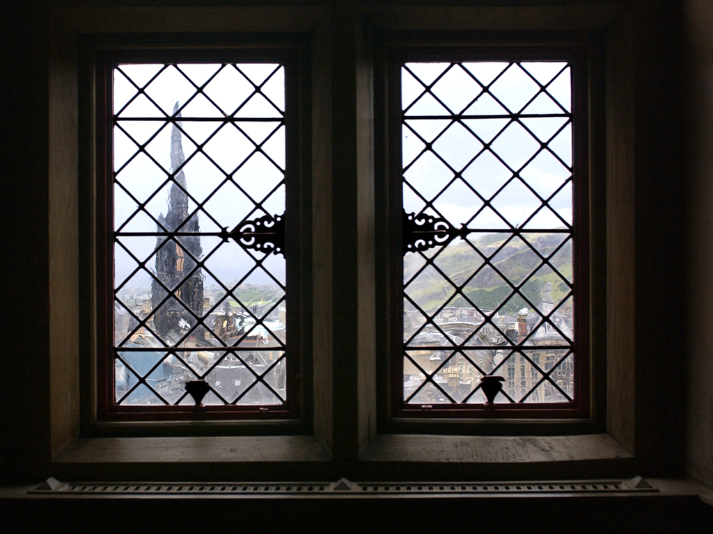 Edinburgh From the Castle Window...