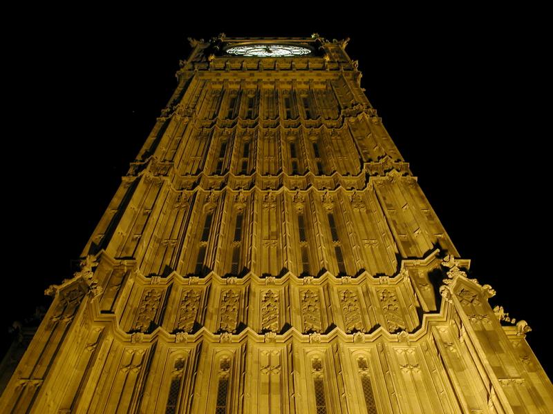 Big Ben Looking Up The Nose...