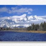 Tetons at River Level...