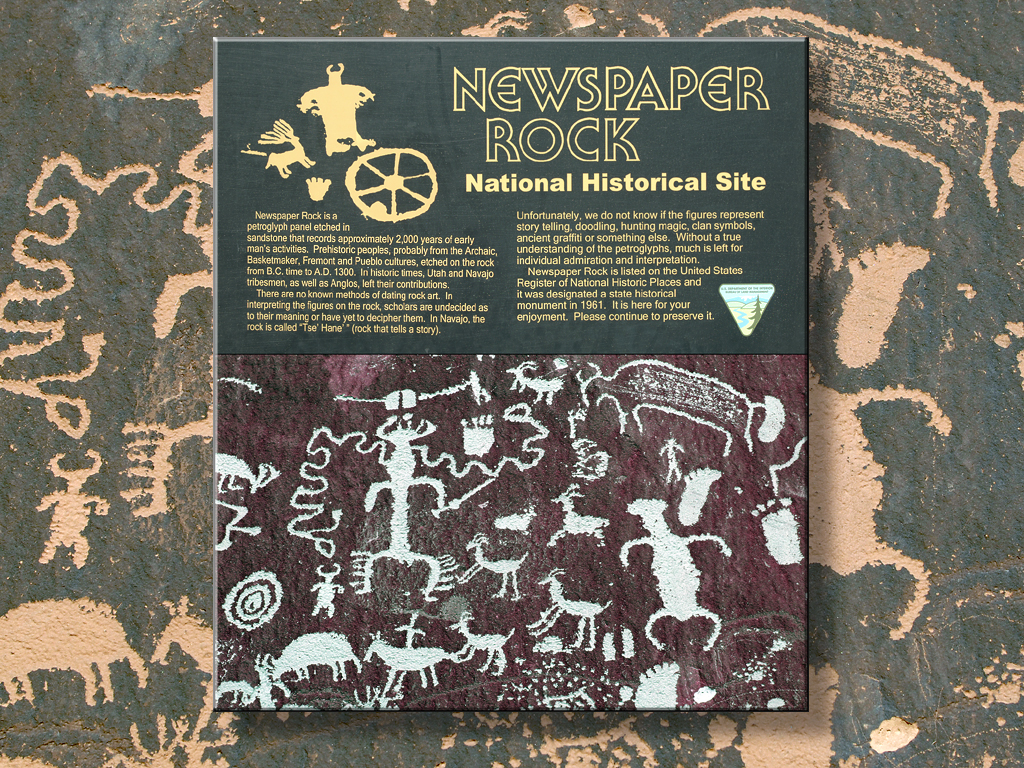 Newspaper Rock...