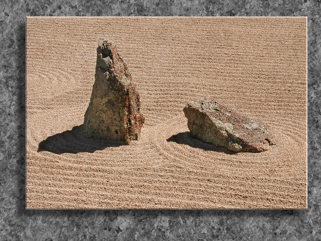 Rock and Sand Art...