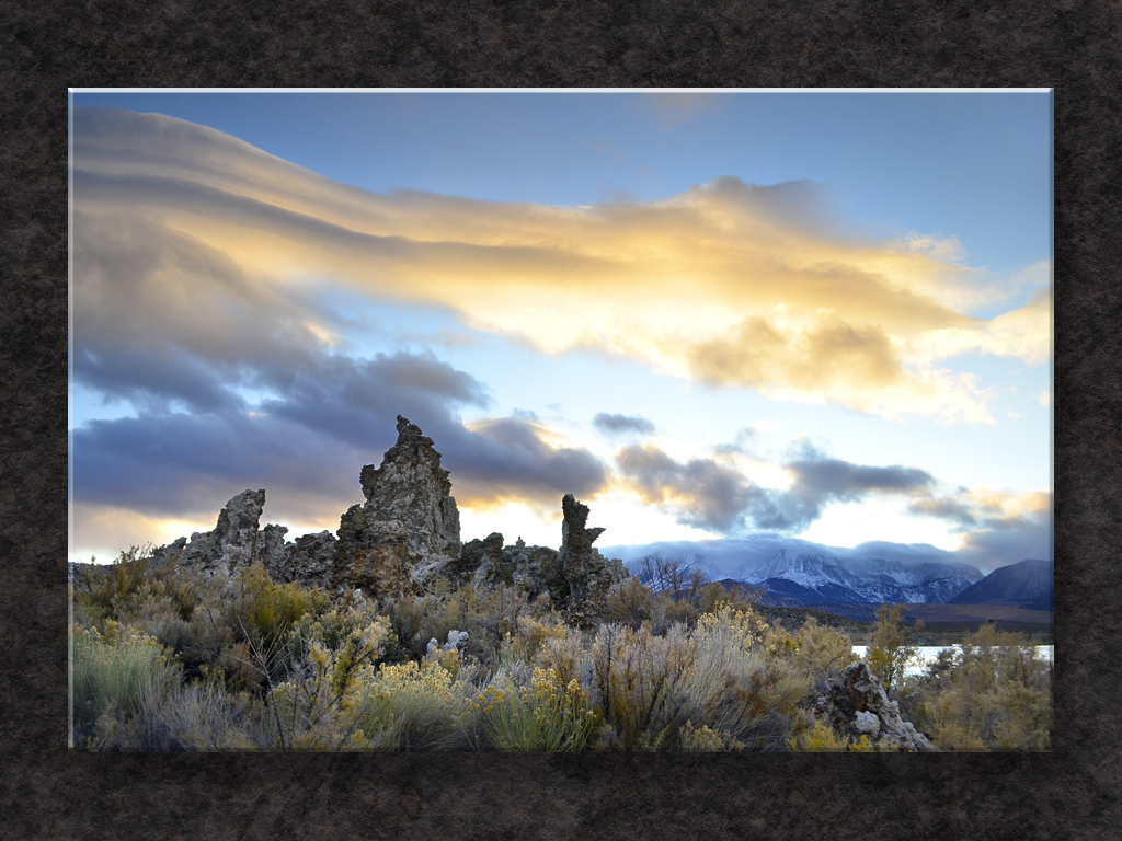 Sunset Over Mono Lake...