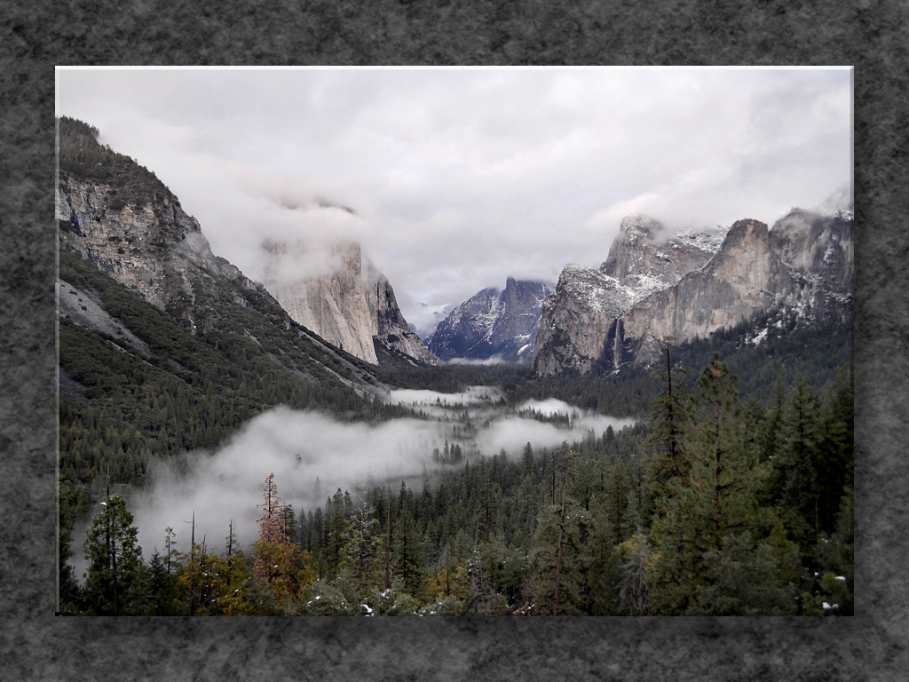 Tunnel View After Dark...