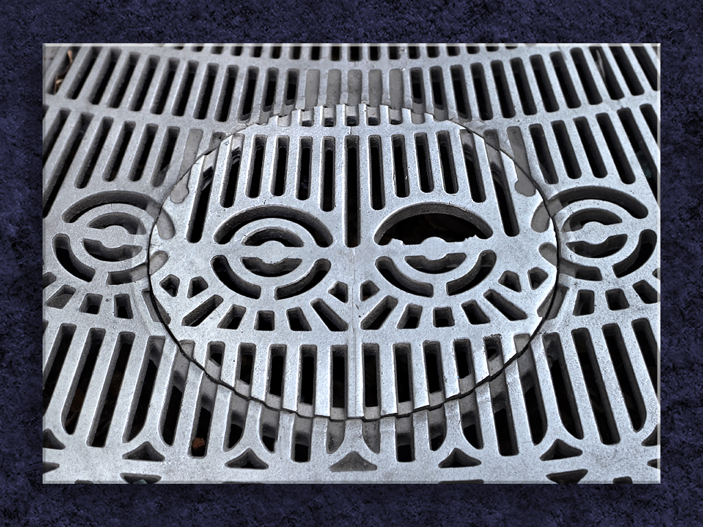 Smilie the Manhole Grate...