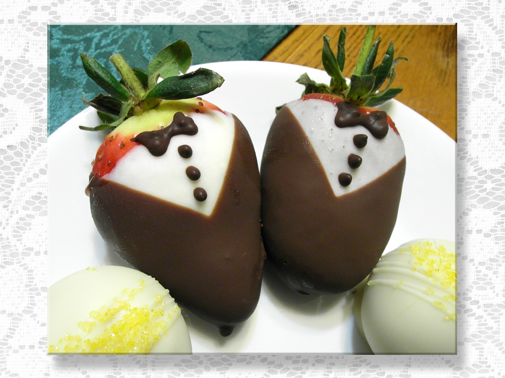 Tux'd Strawberries...