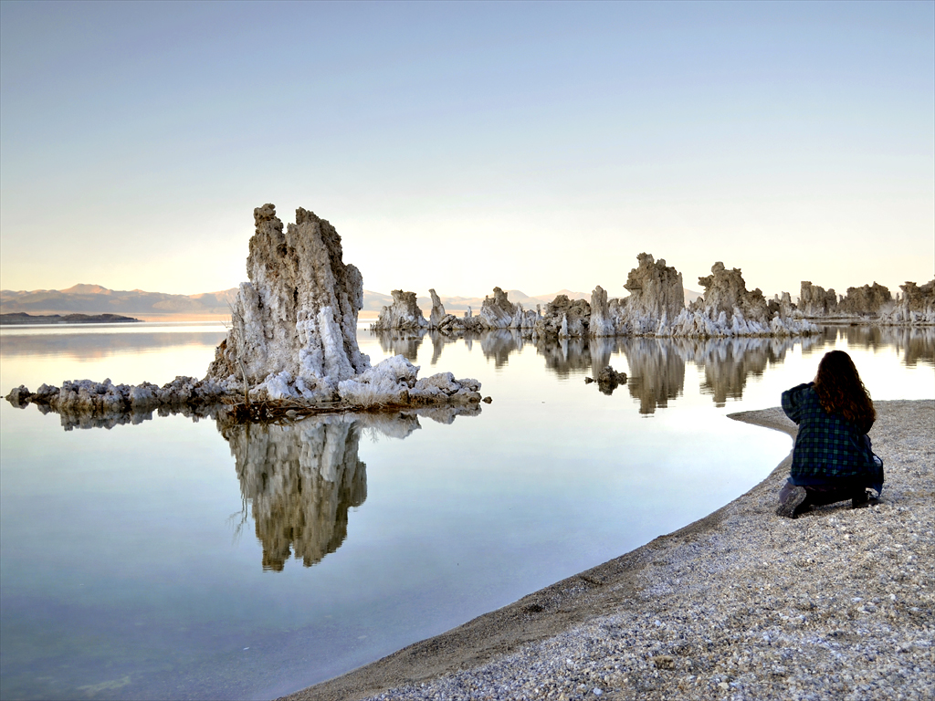 A Rare Calm Mono Lake Shot at Sunset...