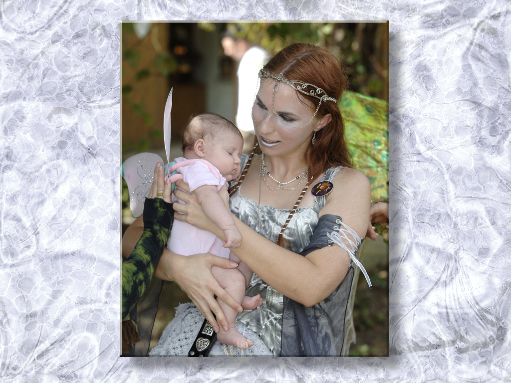 Cobweb With Faerie Baby ...