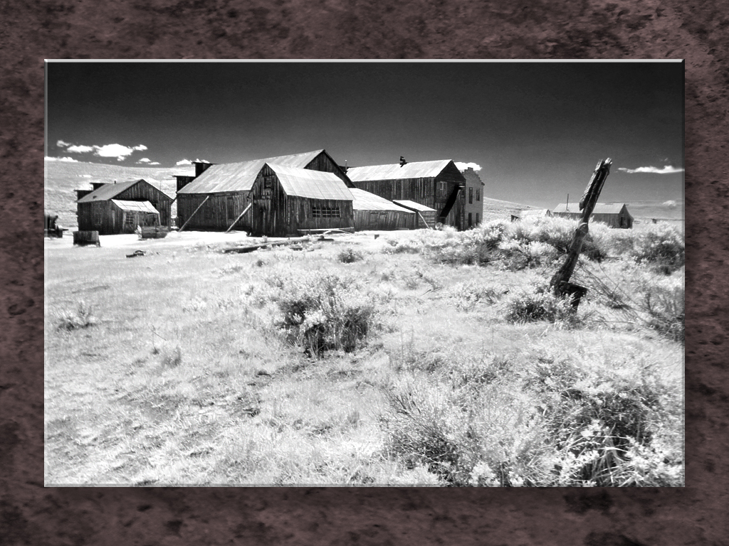 Bodie Ghost Town In IR...