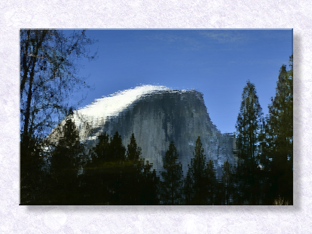 Shimmering Half Dome...