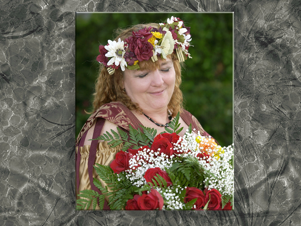 Face and Flowers...