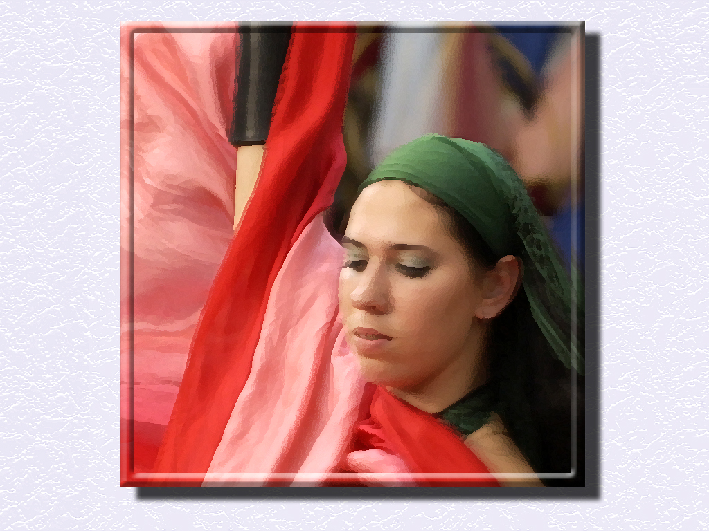 Dancer in Red Veils...